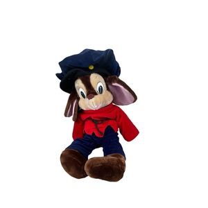 Fievel Plush Mousekewitz An American Tail Universal Studios Sears 1986 JUMBO 24”
